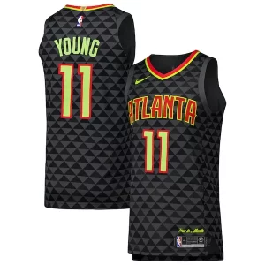 Cool Duradero Trae Young Atlanta Hawks Nike Authentic Player Jersey Icon Edition Black