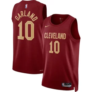 Bonito Moderno Sofisticado Darius Garland Cleveland Cavaliers Nike Unisex Swingman Jersey Icon Edition Wine/White