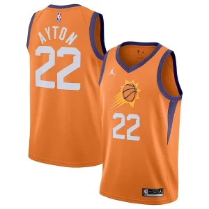 Delicioso Deandre Ayton Phoenix Suns Jordan Brand 2020/21 Swingman Jersey Statement Edition Orange