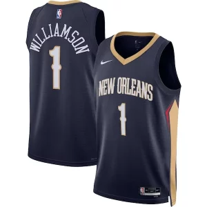 Perfecto Exquisito Zion Williamson New Orleans Pelicans Nike Unisex Swingman Jersey Icon Edition Navy/White