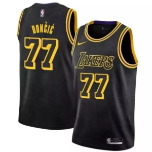 Sofisticado Genial Luka Dončić Los Angeles Lakers Nike Mamba Edition Jersey Black