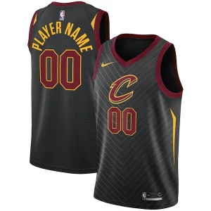 Bonito Cleveland Cavaliers Nike Swingman Custom Jersey Black Statement Edition