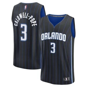 Duradero Kentavious Caldwell Pope Orlando Magic Youth Fast Break Replica Player Jersey Icon Edition Black
