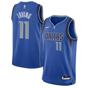 Lujoso Ideal Kyrie Irving Dallas Mavericks Nike Youth Swingman Jersey Icon Edition Blue