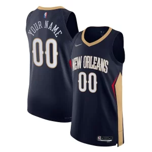 Duradero New Orleans Pelicans Nike 2021/22 Diamond Authentic Custom Jersey Icon Edition Navy