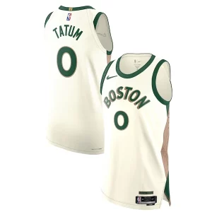 Hermoso Nike Jayson Tatum Boston Celtics Authentic Jersey City Edition White