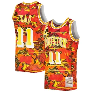 Sofisticado Cool Original Yao Ming Houston Rockets 2004/05 Hardwood Classics Lunar New Year Swingman Jersey Red