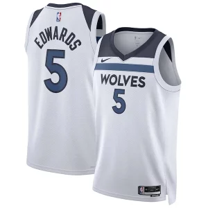 Elegante Exquisito Anthony Edwards Minnesota Timberwolves Nike Unisex Swingman Jersey Association Edition White