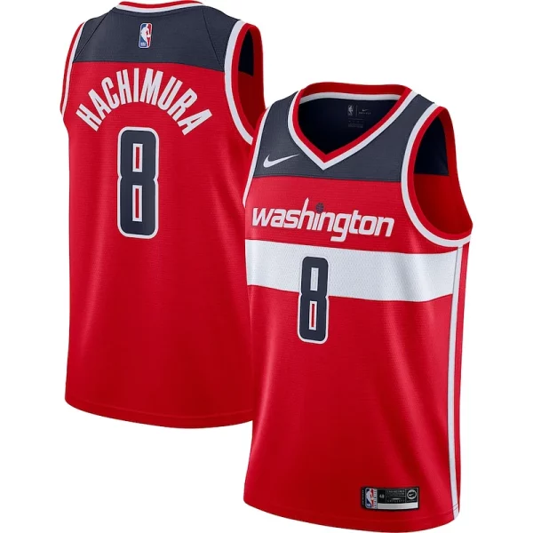Lujoso Rui Hachimura Washington Wizards Nike Swingman Jersey Red