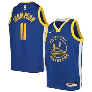 Lujoso Único Ideal Klay Thompson Golden State Warriors Nike Youth Team Swingman Jersey Icon Edition Blue