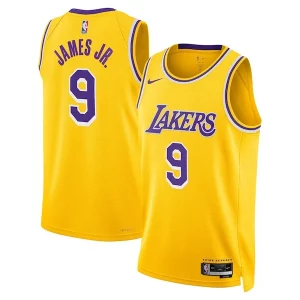 Fácil de llevar Bronny James Los Angeles Lakers Nike Unisex 2024 Offseason Addition Nike Swingman Jersey Gold