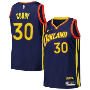 Maravilloso Bonito Ideal Stephen Curry Golden State Warriors Nike Swingman Player Jersey City Edition Royal