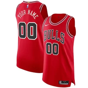 Exquisito Chicago Bulls Nike Authentic Custom Jersey Red Icon Edition