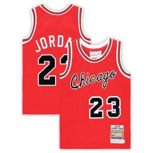 Resistente Bonito Estupendo Michael Jordan Chicago Bulls Preschool Hardwood Classics 1984/85 Authentic Swingman Jersey Red