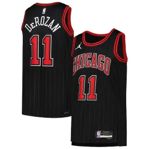 Genial Atractivo DeMar DeRozan Chicago Bulls Jordan Brand Unisex Swingman Jersey Statement Edition Black