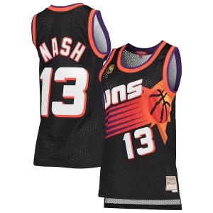 Magnífico Lujoso Clásico Steve Nash Phoenix Suns Women's Hardwood Classics Swingman Jersey Black