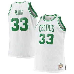 Resistente Hermoso Larry Bird Boston Celtics Big & Tall 1985/86 Hardwood Classics Swingman Jersey White