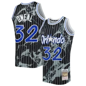 Robusto Sofisticado Magnífico Shaquille O'Neal Orlando Magic 1994/95 Hardwood Classics Marble Swingman Jersey Black