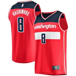Moderno Genial Elegante Rui Hachimura Washington Wizards Replica Fast Break Jersey Red Icon Edition