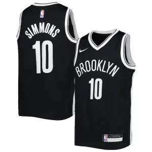 Comodo Duradero Perfecto Ben Simmons Brooklyn Nets Nike Youth Swingman Jersey Icon Edition Black