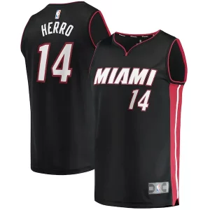 Único Elegante Perfecto Tyler Herro Miami Heat Fast Break Replica Jersey Icon Edition Black