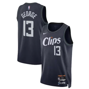 Genial Versátil Paul George LA Clippers Nike Unisex 2023/24 Swingman Jersey Navy City Edition
