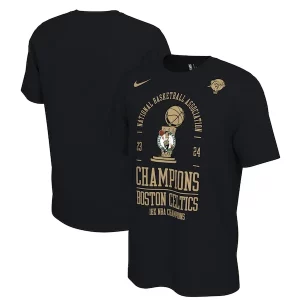 Sofisticado Elegante Fantástico Boston Celtics Nike 18 Time NBA Finals Champions Locker Room T Shirt Black