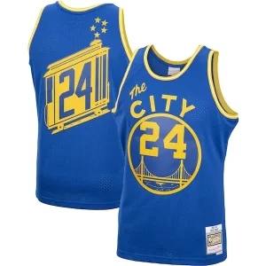Original Genial Resistente Rick Barry Golden State Warriors 2001/02 Hardwood Classics Swingman Jersey Royal