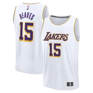 Comodo Atractivo Austin Reaves Los Angeles Lakers Youth Fast Break Replica Player Jersey Association Edition White