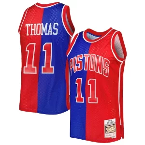 Único Resistente Exquisito Isiah Thomas Isiah Thomas Hardwood Classics 1988/89 Split Swingman Jersey Blue/Red
