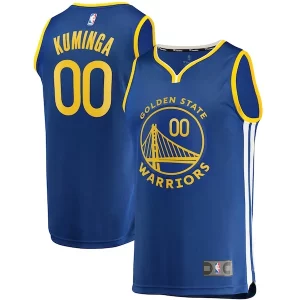 Cool Chulo Elegante Jonathan Kuminga Golden State Warriors 2021 NBA Draft First Round Pick Fast Break Replica Jersey Royal Icon Edition