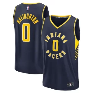 Encantador Original Tyrese Haliburton Indiana Pacers Youth Fast Break Replica Player Jersey Icon Edition Navy