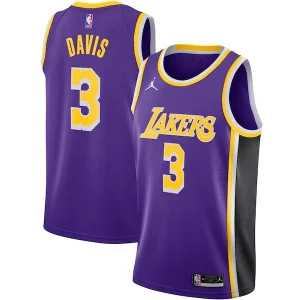 Único Práctico Sofisticado Anthony Davis Los Angeles Lakers Jordan Brand 2020/21 Swingman Jersey Statement Edition Purple