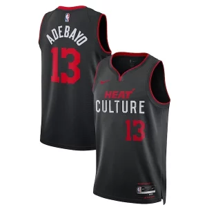 Cool Único Bam Adebayo Miami Heat Nike Unisex 2023/24 Swingman Jersey Black City Edition
