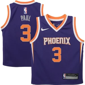 Hermoso Ideal Increíble Chris Paul Phoenix Suns Nike Preschool 2021/22 Replica Jersey Icon Edition Purple