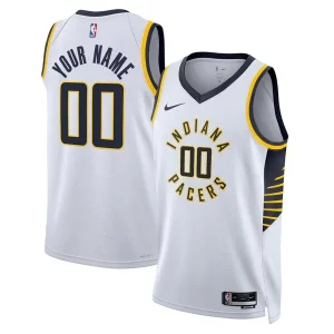 Original Cool Único Indiana Pacers Nike Unisex Swingman Custom Jersey White Association Edition