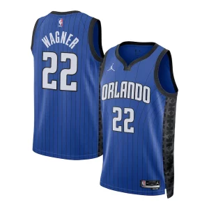 Hermoso Franz Wagner Orlando Magic Jordan Brand Unisex Swingman Jersey Statement Edition Blue