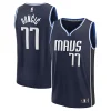 Bonito Comodo Luka Dončić Dallas Mavericks Men's Fast Break Player Jersey Statement Edition Navy