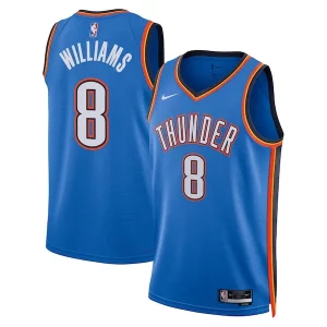 Versátil Jalen Williams Oklahoma City Thunder Nike Unisex Swingman Replica Jersey Icon Edition Blue