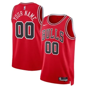 Ideal Increíble Bonito Chicago Bulls Nike Unisex Swingman Custom Jersey Red Icon Edition