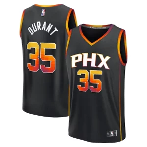 Bonito Kevin Durant Phoenix Suns Fast Break Replica Player Jersey Statement Edition Black