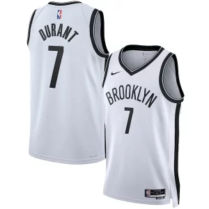 Increíble Comodo Kevin Durant Brooklyn Nets Nike Unisex Swingman Jersey Association Edition White/Black