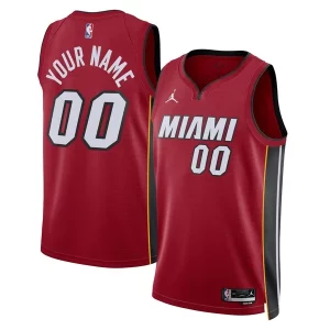 Increíble Cool Sofisticado Miami Heat Jordan Brand Unisex 2022/23 Swingman Custom Jersey Statement Edition Red