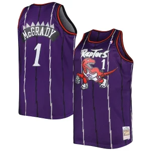 Duradero Sofisticado Tracy McGrady Toronto Raptors Big & Tall Hardwood Classics 1998/99 Swingman Jersey Purple