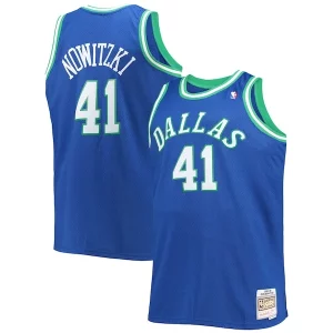 Genial Fantástico Atractivo Dirk Nowitzki Dallas Mavericks Big & Tall 1998/99 Hardwood Classics Swingman Jersey Blue