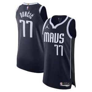 Fantástico Duradero Luka Dončić Dallas Mavericks Jordan Brand Authentic Player Jersey Statement Edition Navy