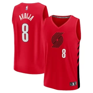 Versátil Moderno Deni Avdija Portland Trail Blazers Youth Fast Break Player Jersey Statement Edition Red