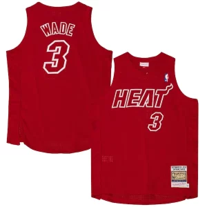 Delicioso Dwyane Wade Miami Heat 2012 Authentic Player Jersey Scarlet