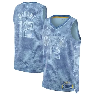 Genial Magnífico Sofisticado Ja Morant Memphis Grizzlies Nike Unisex Select Series Swingman Jersey Light Blue