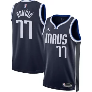 Duradero Luka Dončić Dallas Mavericks Jordan Brand Unisex Swingman Jersey Statement Edition Navy